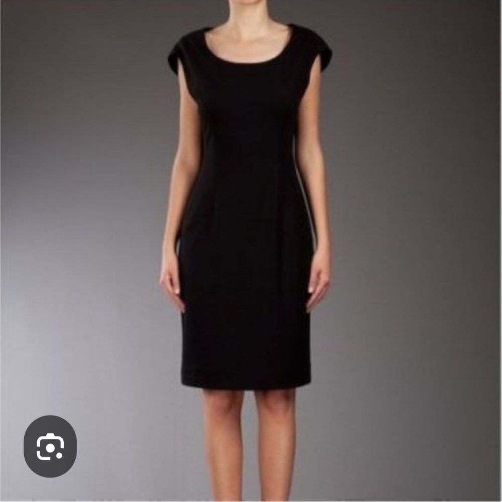 Diane Von Furstenberg DVF Black Mini Dress 4